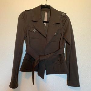 Small olive green jacket